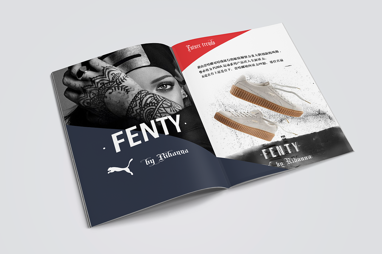 PUMA品牌宣传册（原创）（图ZOTQ1OTIzNzI=） - 书籍/画册 - 站酷设计师我不是妖孽原创素材 - 站酷ZCOOL