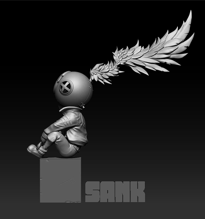SANK-藏克-起风了（图ZOTMxODQ3Mjg=） - 玩具 - 站酷设计师宅仔原创素材 - 站酷ZCOOL