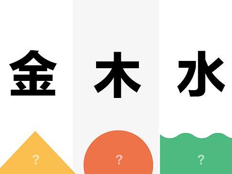 金木水火土，哪个不一样？