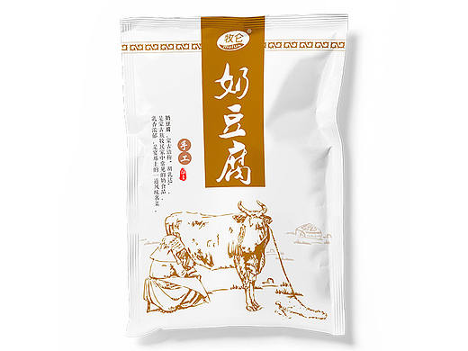 奶豆腐包装设计