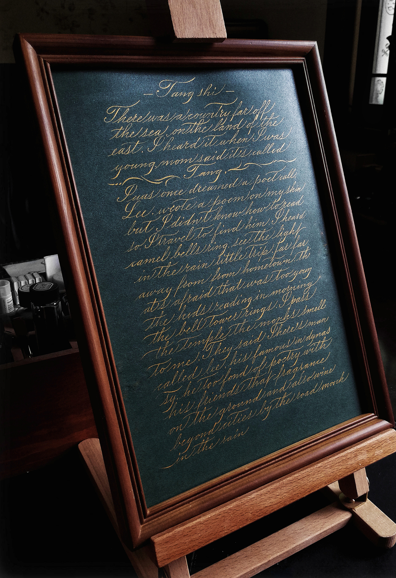 西文书法——30例客单实拍图