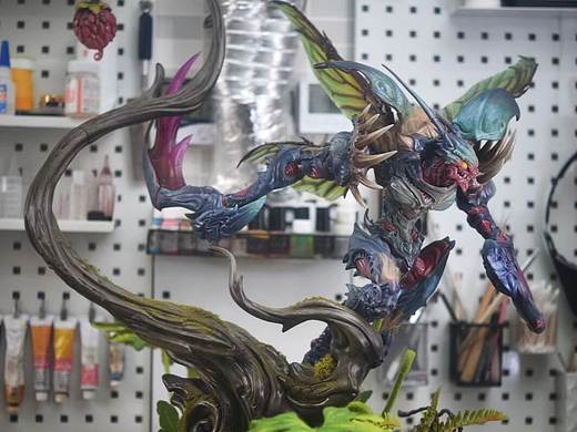 泰坦创作 I  英雄联盟-《虚空掠夺者卡兹克》雕像 