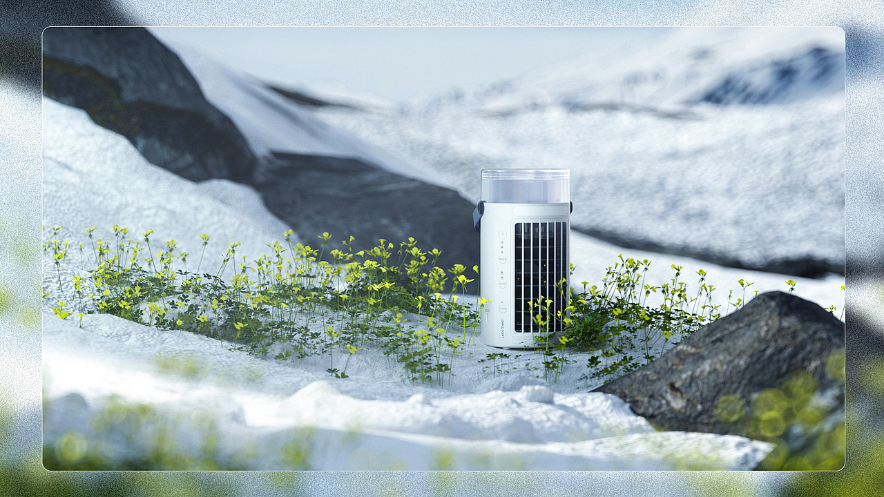 五月渲染作品合集|除湿机 夜视仪 喷雾 音箱 充电宝