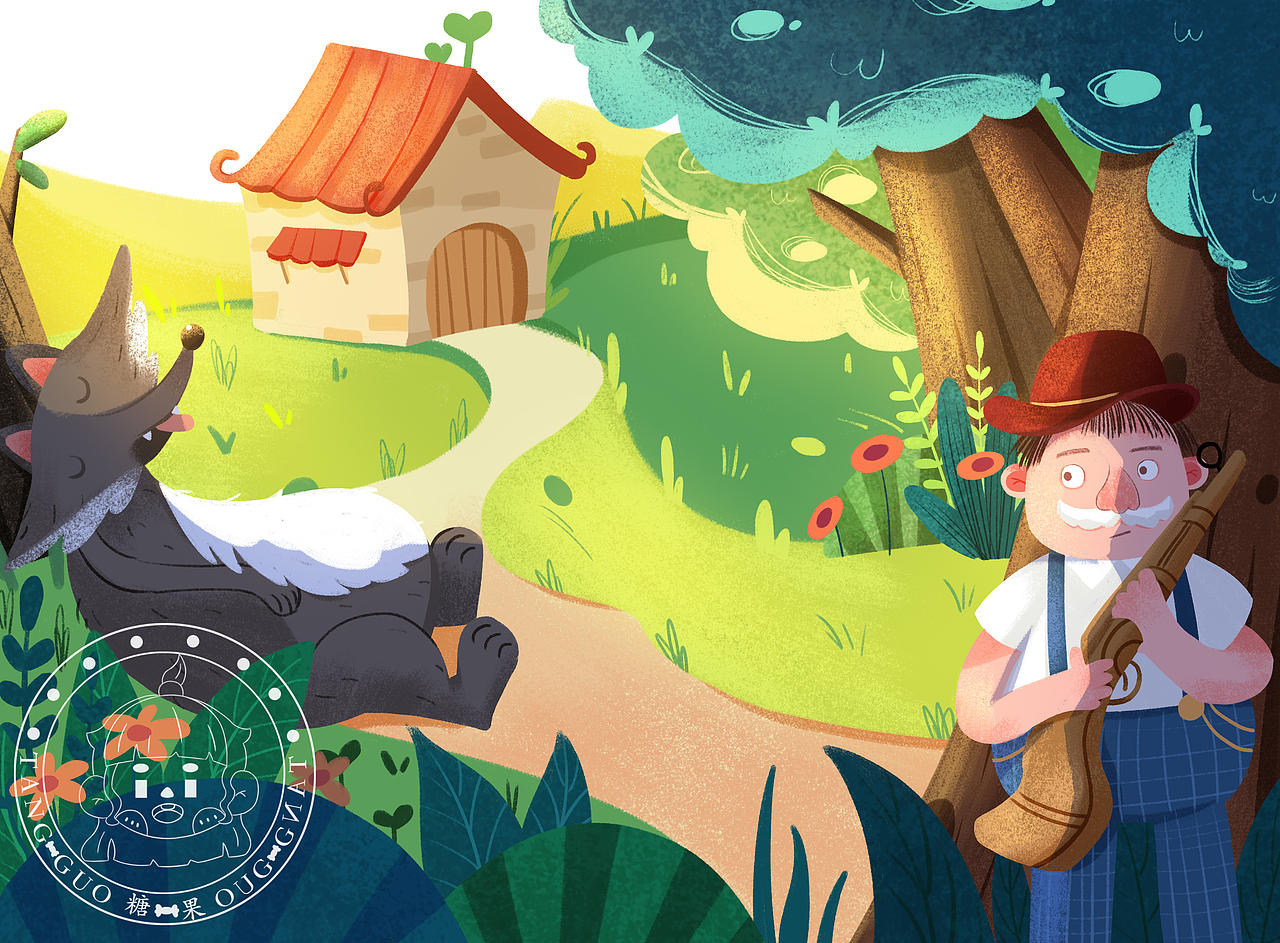 小红帽绘本练习