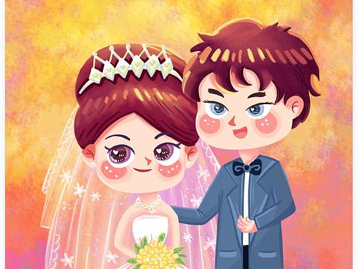 婚礼季婚纱照情侣照