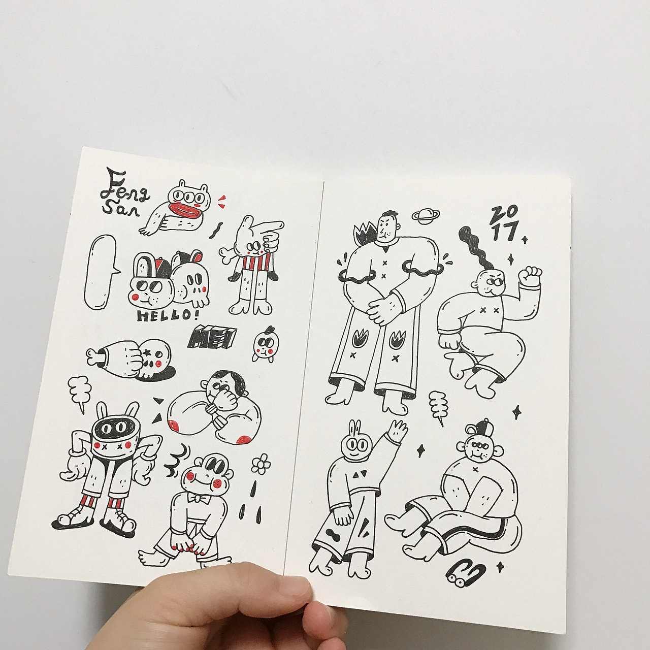 2017部分涂鸦