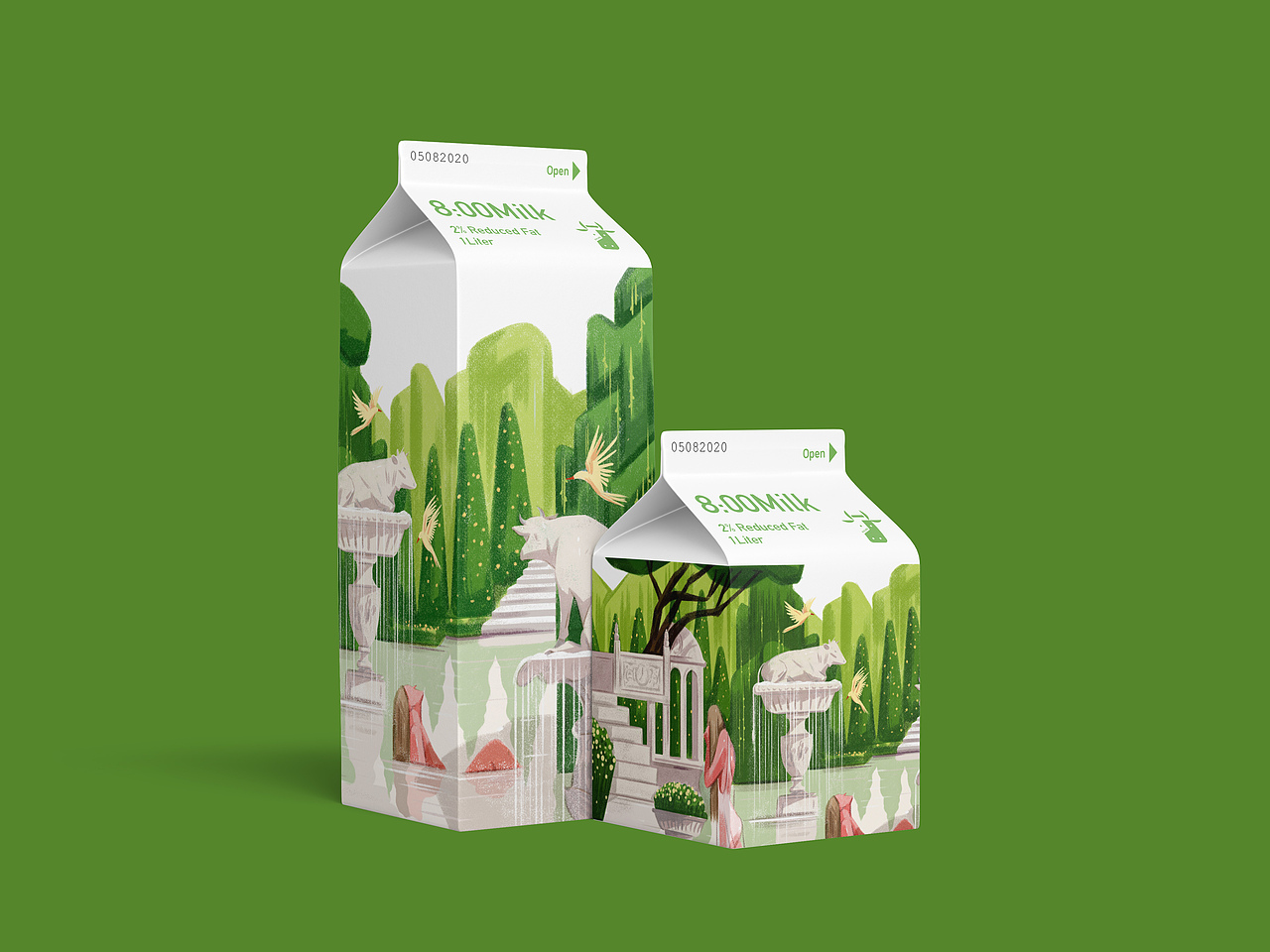8:00 Milk（图ZMjA2MTI3Mzk2） - 品牌 - 站酷设计师王雪曈Tong原创素材 - 站酷ZCOOL