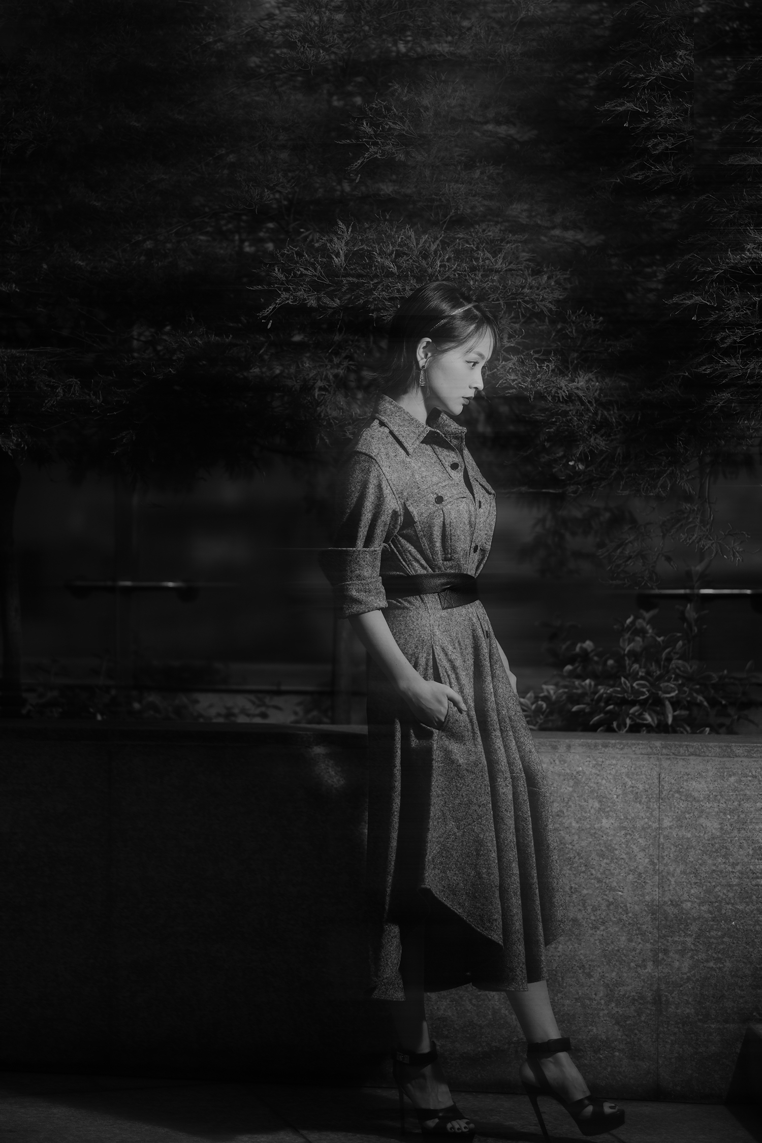 闪光灯不难用(7)——一盏灯撑起一张艺人宣传照