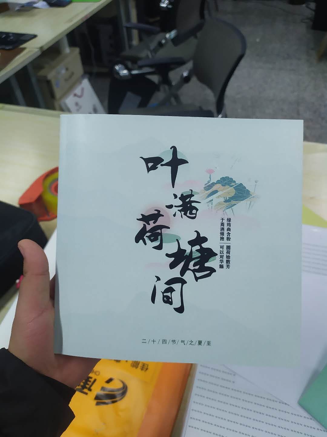 《夏至》型录册子（图ZMjEzMTg5Mjk2） - 书籍/画册 - 站酷设计师涣成野原创素材 - 站酷ZCOOL