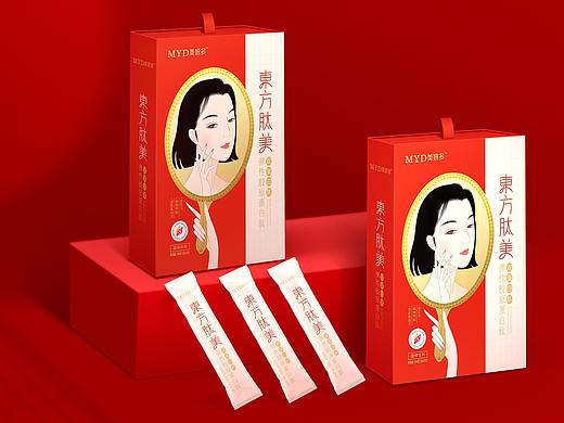 东方肽美包装设计