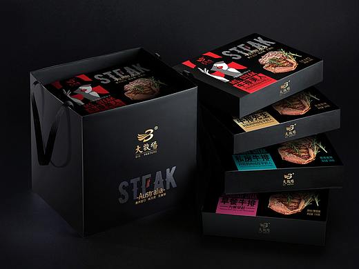 赢动力 | 大牧场牛排包装设计