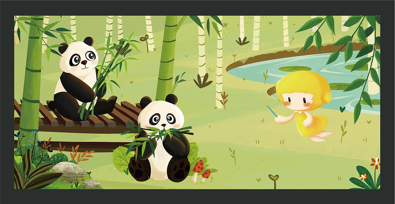 奇妙動(dòng)物記（圖ZMjMxMzExNTUy） - 兒童插畫 - 站酷設(shè)計(jì)師陳小黑黑原創(chuàng)素材 - 站酷ZCOOL