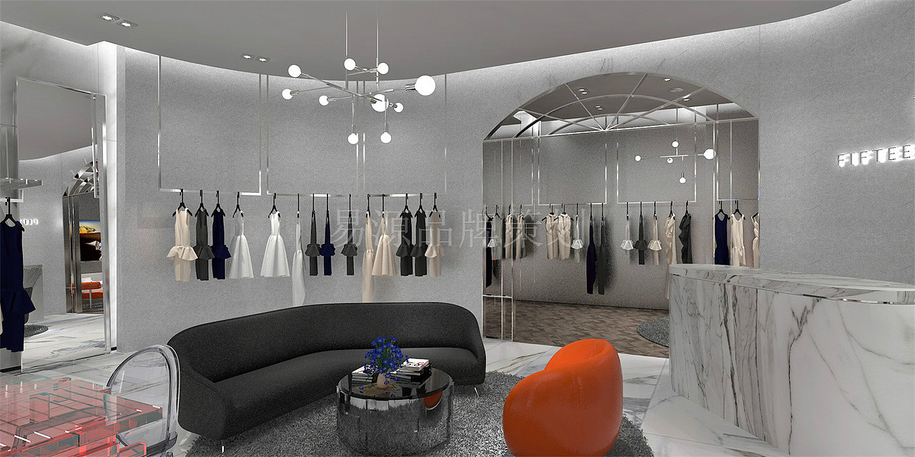 15小时场合服饰女装专卖店设计|15小时女装专卖店设计（图ZMTIxNDE4MjUy） - 家装设计 - 站酷设计师易源品牌策划原创素材 - 站酷ZCOOL