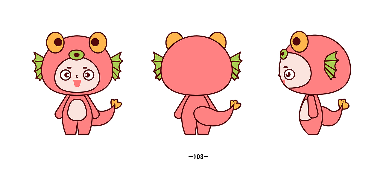 卡通三视图4ia燕子和插画人物共度夏日灵感图册柚子夏天柚子夏天柚子