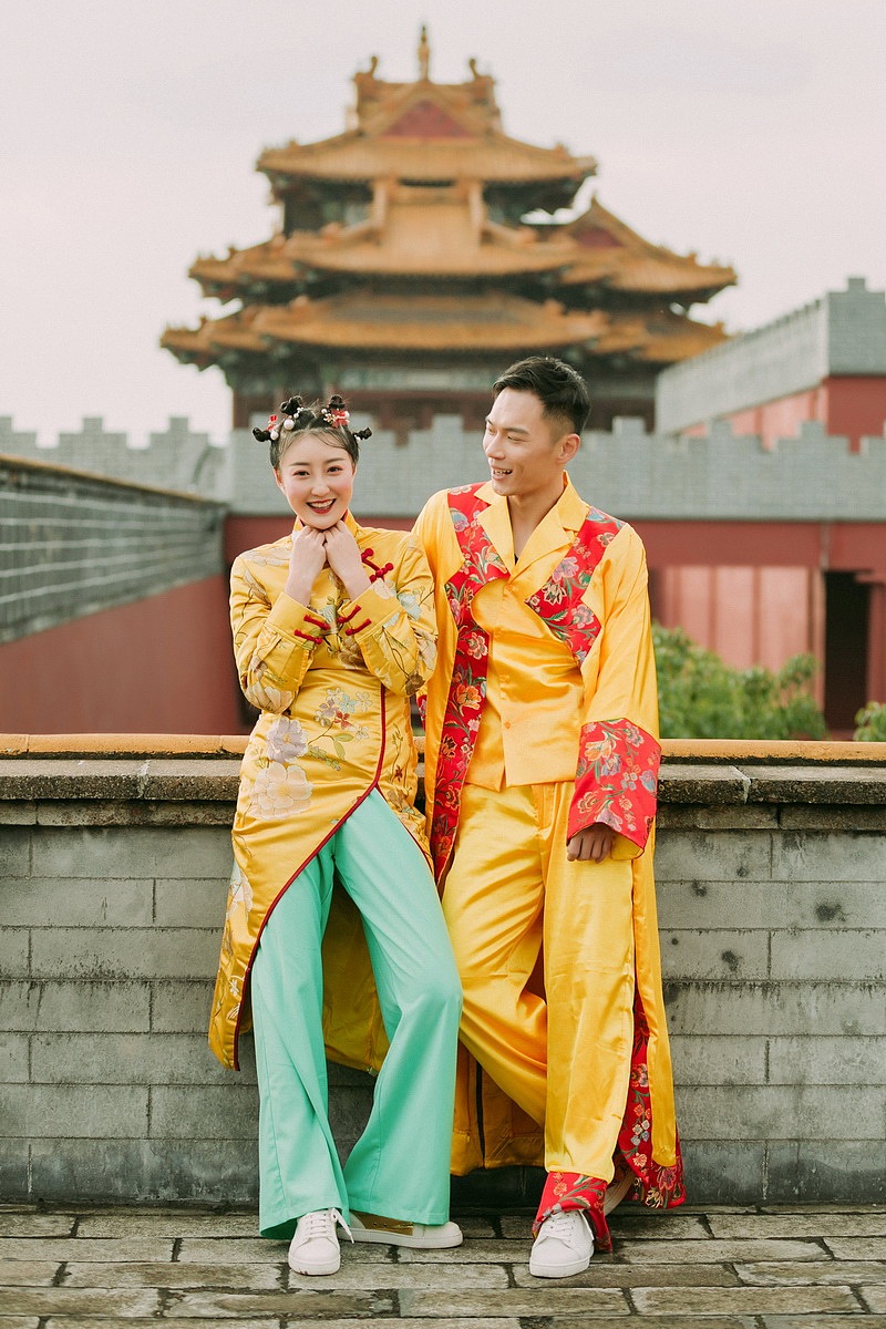 中式婚纱照横店基地