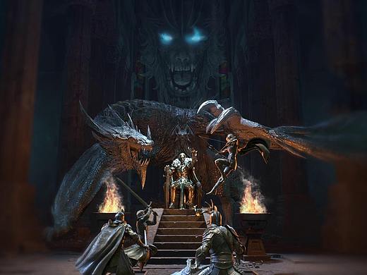 魔幻题材《Rise of the Kings》游戏开场动画 