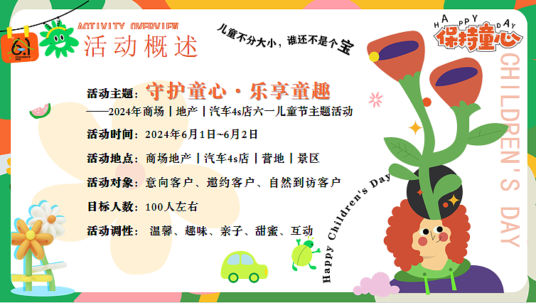 2024六一儿童节游园会守护童心乐享童趣主题活动案-67P（图ZMzY5MTM2MjQw） - 文案/策划 - 站酷设计师精英策划圈原创素材 - 站酷ZCOOL