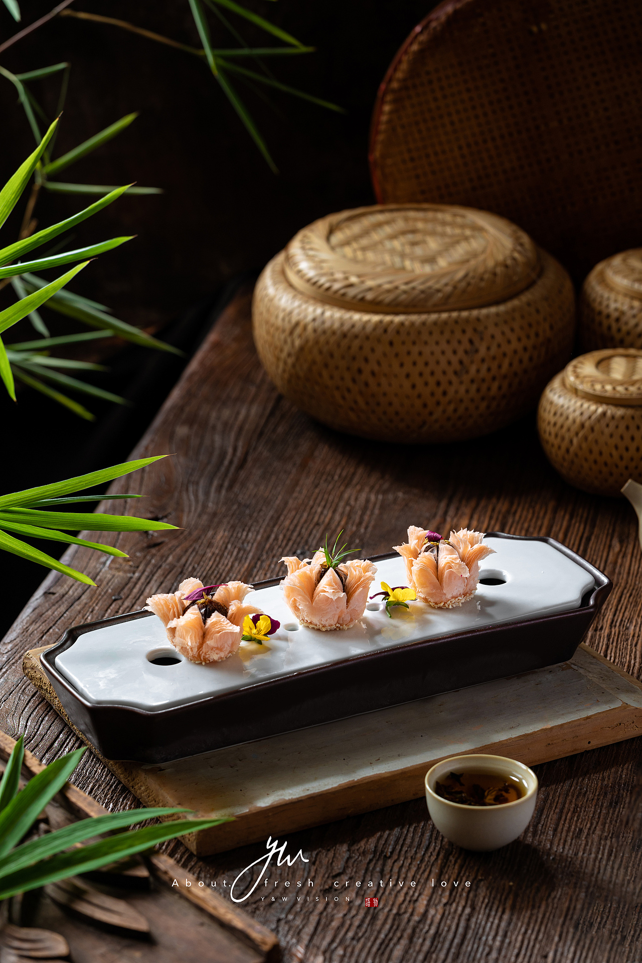 山壹竹庭院餐厅·秋季菜品（图ZMzU0ODE0ODQ4） - 美食摄影 - 站酷设计师YANGZI_杨子原创素材 - 站酷ZCOOL