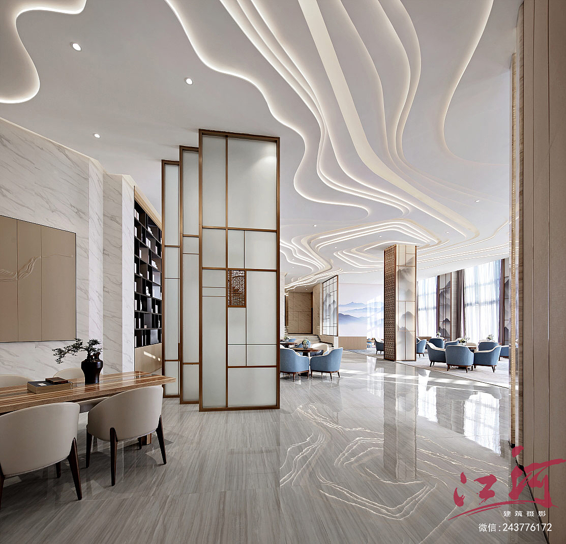 侨信雲起售楼处|售楼处空间摄影|售楼处摄影售楼处拍照