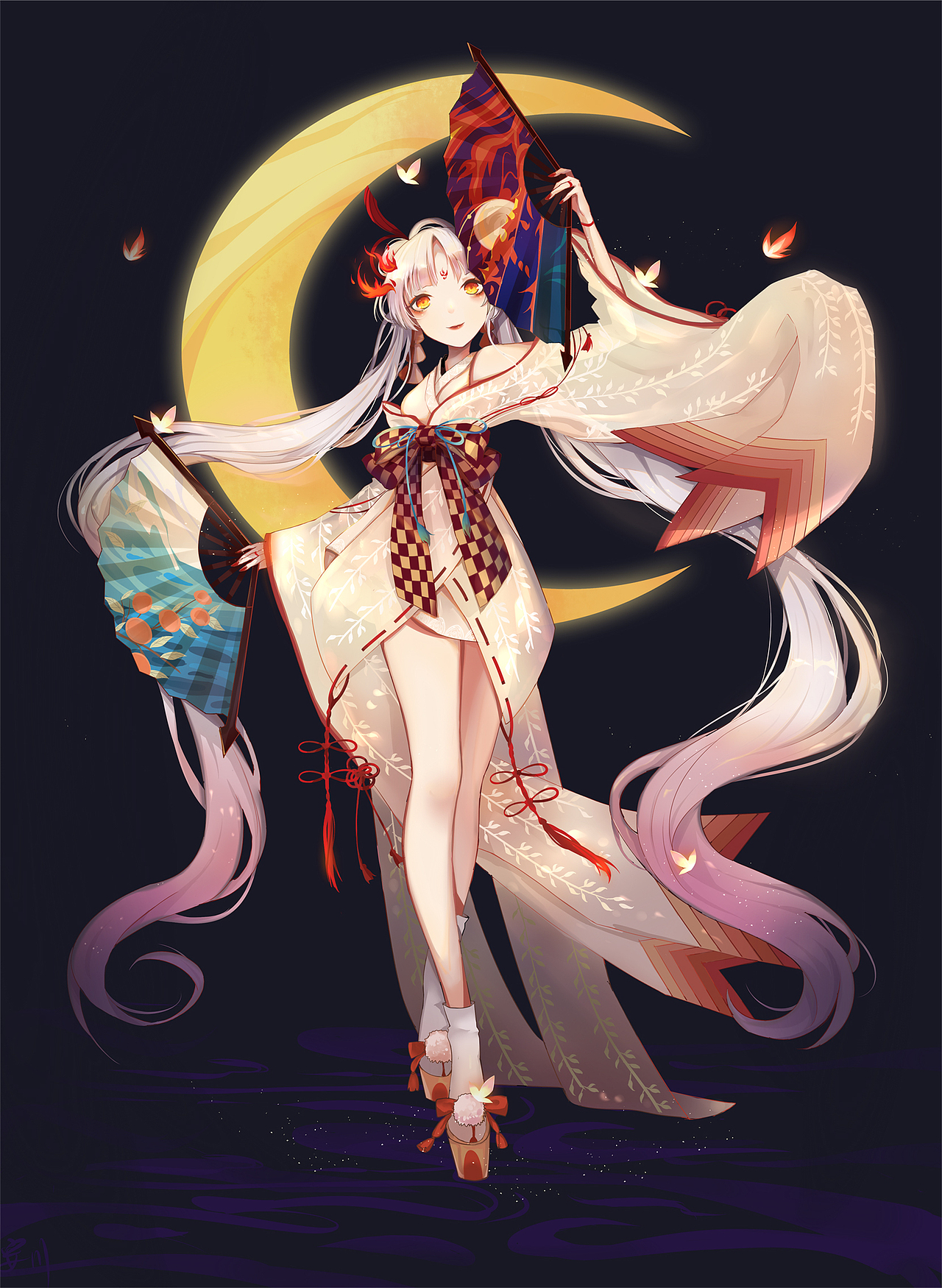 阴阳师不知火/阿离 同人图