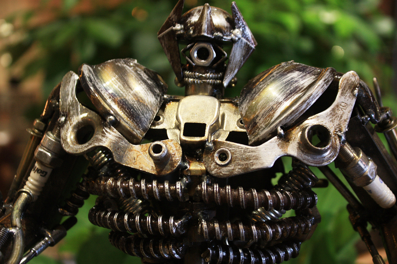 手工艺|手办/模玩|金属诱惑机器人 - 原创作品 - 站酷 (zcool)