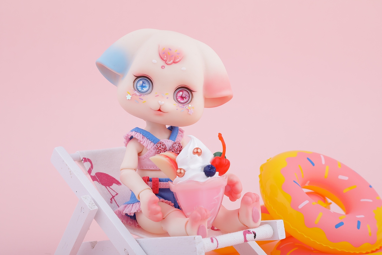 麦咪bjd 球形关节娃娃