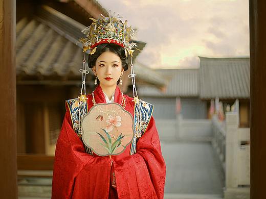 明制婚服 凤冠霞帔