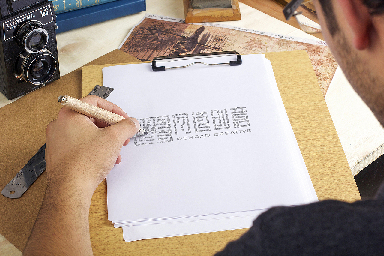 问道创意LOGO字体设计