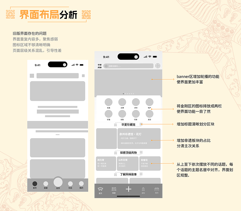 华夏风物APP改版设计（图ZMzY5NDU4NDg0） - APP界面 - 站酷设计师黄烤鸭原创素材 - 站酷ZCOOL