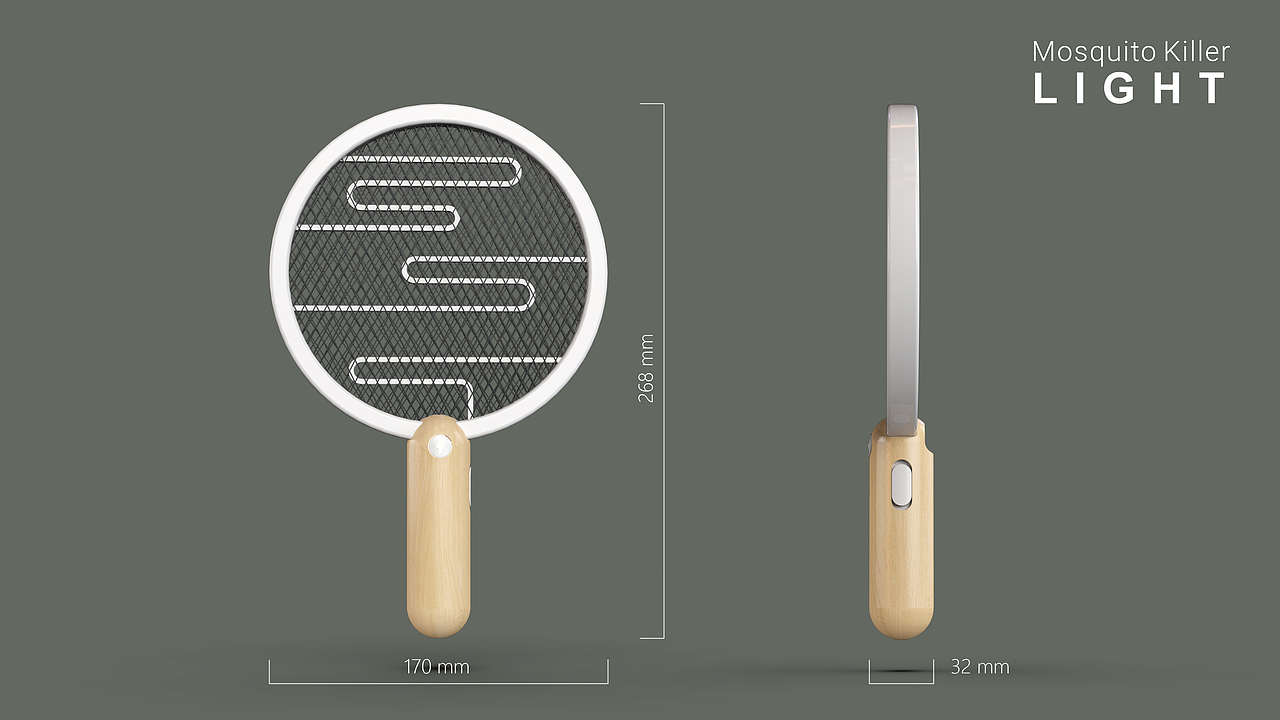桌面电蚊拍（图ZMjM5NDM2MDQw） - 生活用品 - 站酷设计师白owenlu原创素材 - 站酷ZCOOL