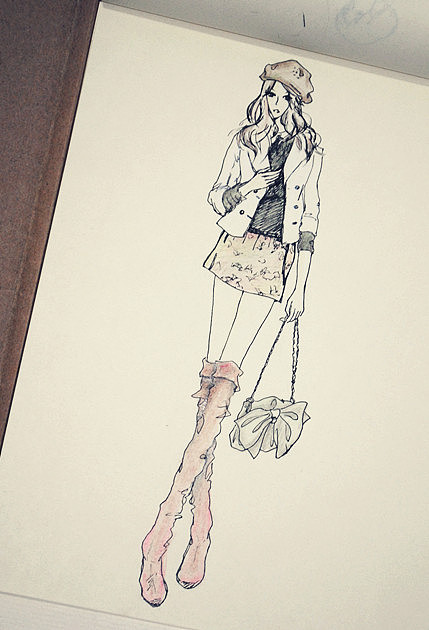 如果不画画,世界就会黯然无光{3}