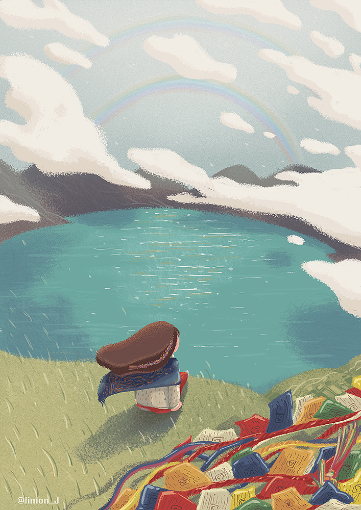 周绘。一个人旅行西藏篇(图ZMTAzMjc3MDAw) - 创作习作 - 站酷设计师杜_鹃原创素材 - 站酷ZCOOL