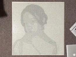 人像骰子画