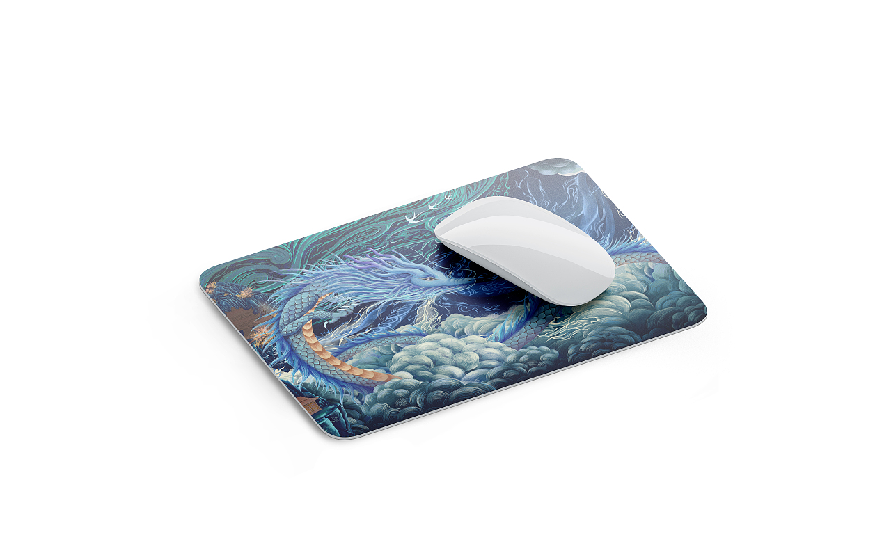 山海经中青龙插画的色彩之美（图ZMzcwMTg0NDY4） - 艺术插画 - 站酷设计师粪斗的画家原创素材 - 站酷ZCOOL