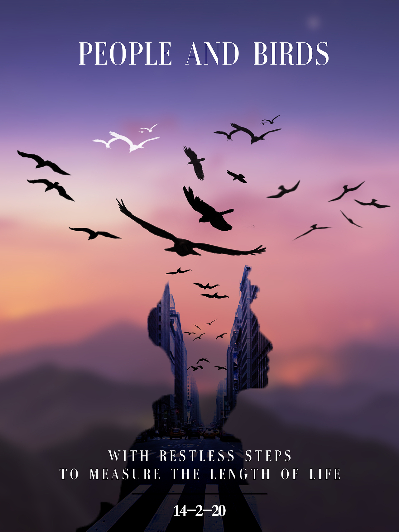 双重曝光 海报设计（图ZMjMxNjUzNTcy） - 海报 - 站酷设计师Z野子原创素材 - 站酷ZCOOL