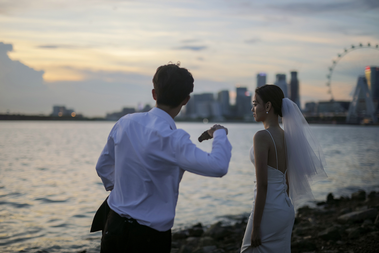 落日之前（图ZMjU3NjM3OTQw） - 婚礼摄影 - 站酷设计师yuu0105原创素材 - 站酷ZCOOL