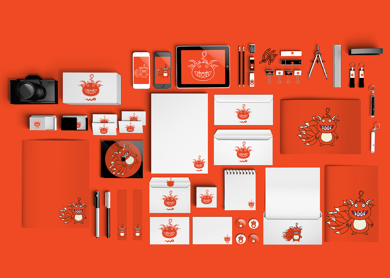 中国联通沃品牌卡通形象——哇哦