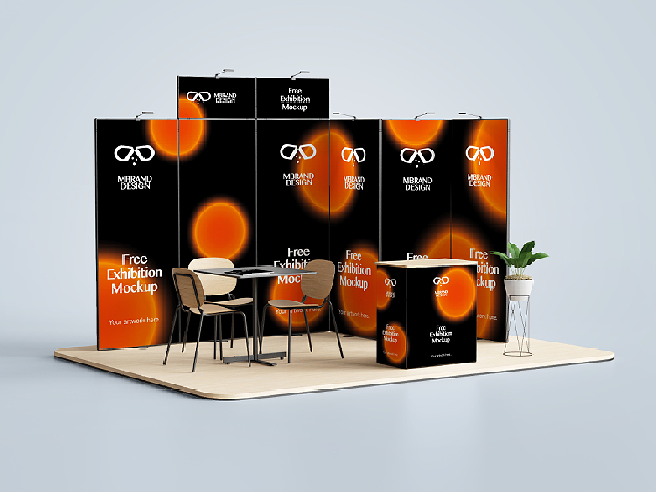 4345+ Exhibition Mockup Psd