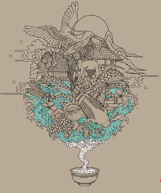 润物 · 寻粮包装设计（图ZOTMxMDg3NTI=） - 包装 - 站酷设计师润物志原创素材 - 站酷ZCOOL