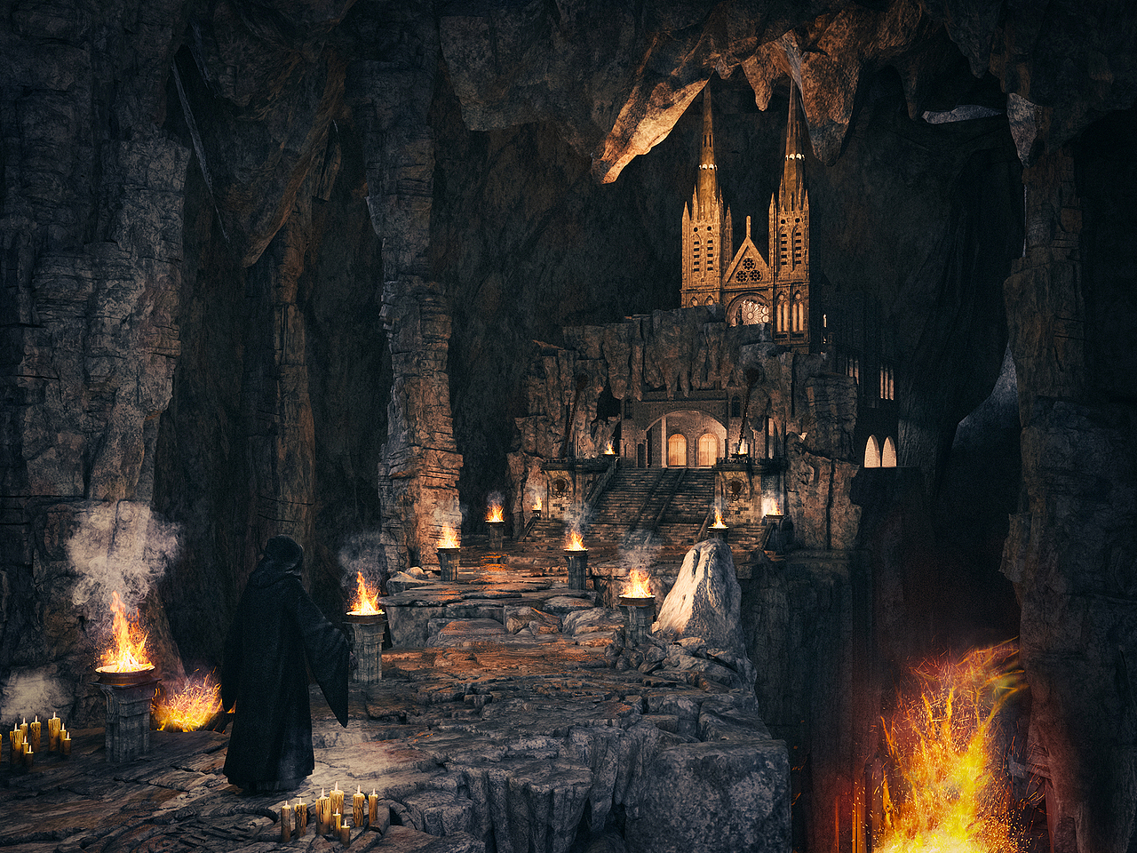 魔法图书馆（图ZMTAyNDUxODg4） - 建筑/空间 - 站酷设计师本末一金仕尚图原创素材 - 站酷ZCOOL