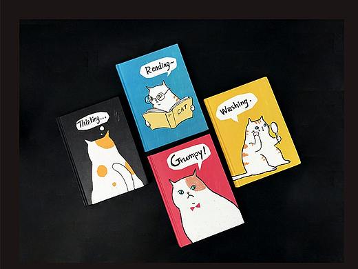 猫咪笔记本封面