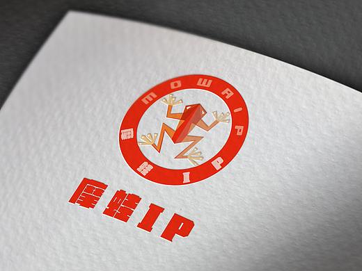 摩蛙IP标志设计