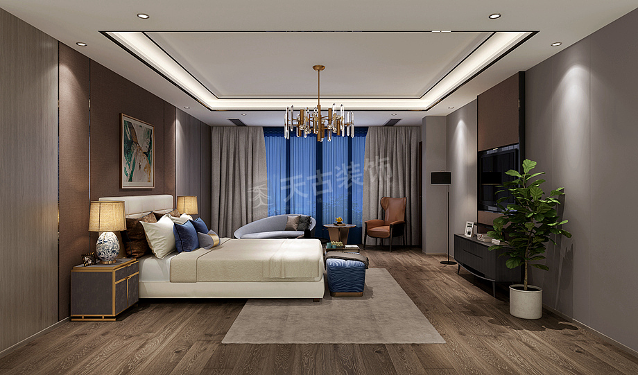 渝北首地江山赋叠拼别墅美式风格设计方案图纸品鉴