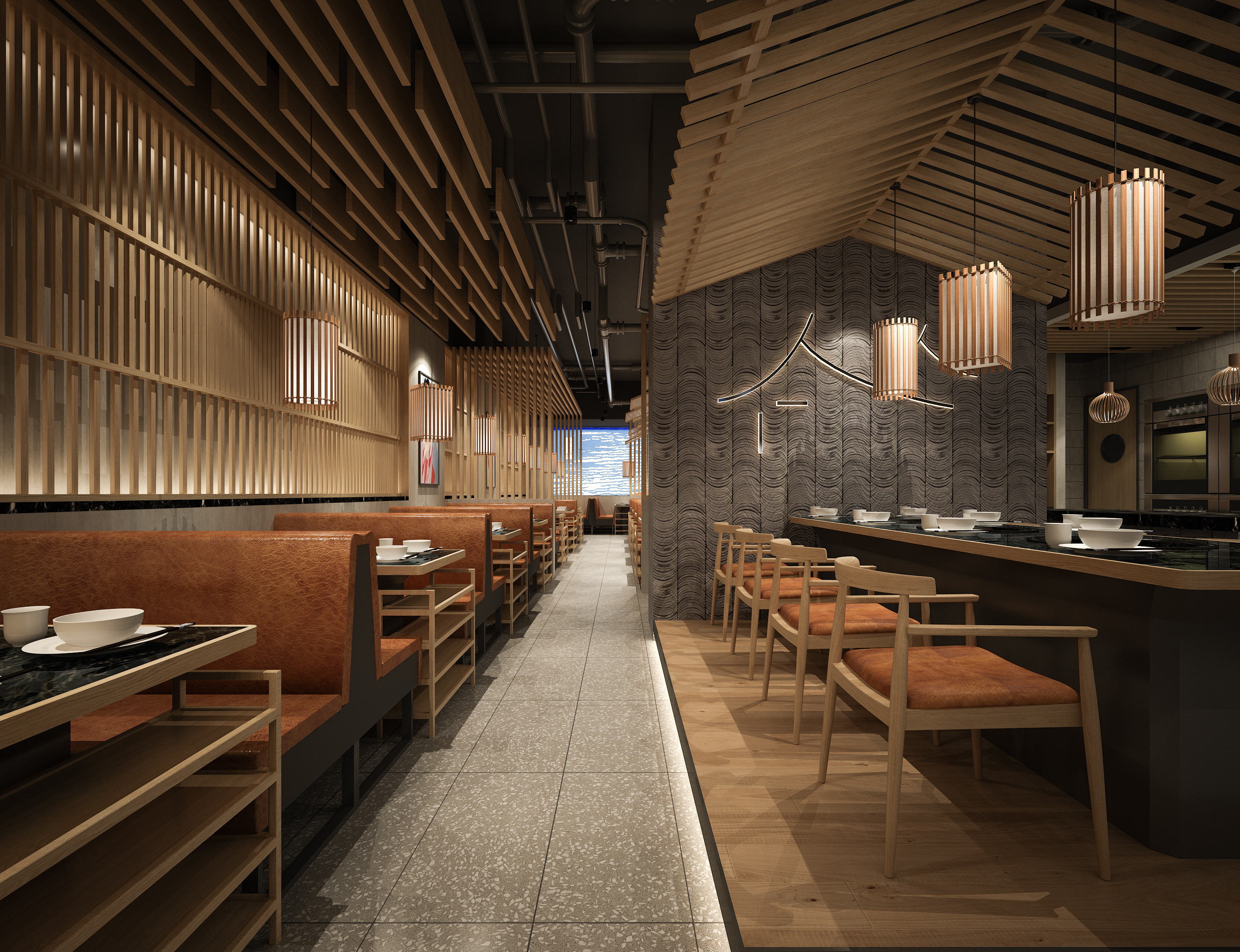 合肥餐饮店设计—加拿大烧烤店设计