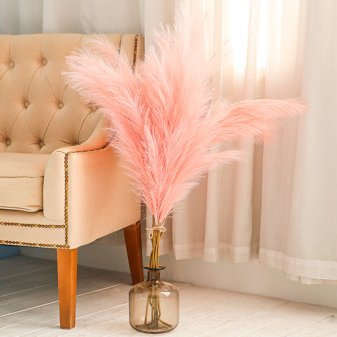 跨境电商——仿真芦苇场景图&亚马逊主图和A+Page