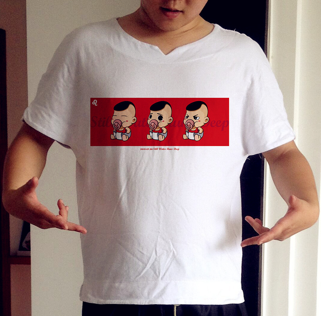 给儿子画的Q版头像