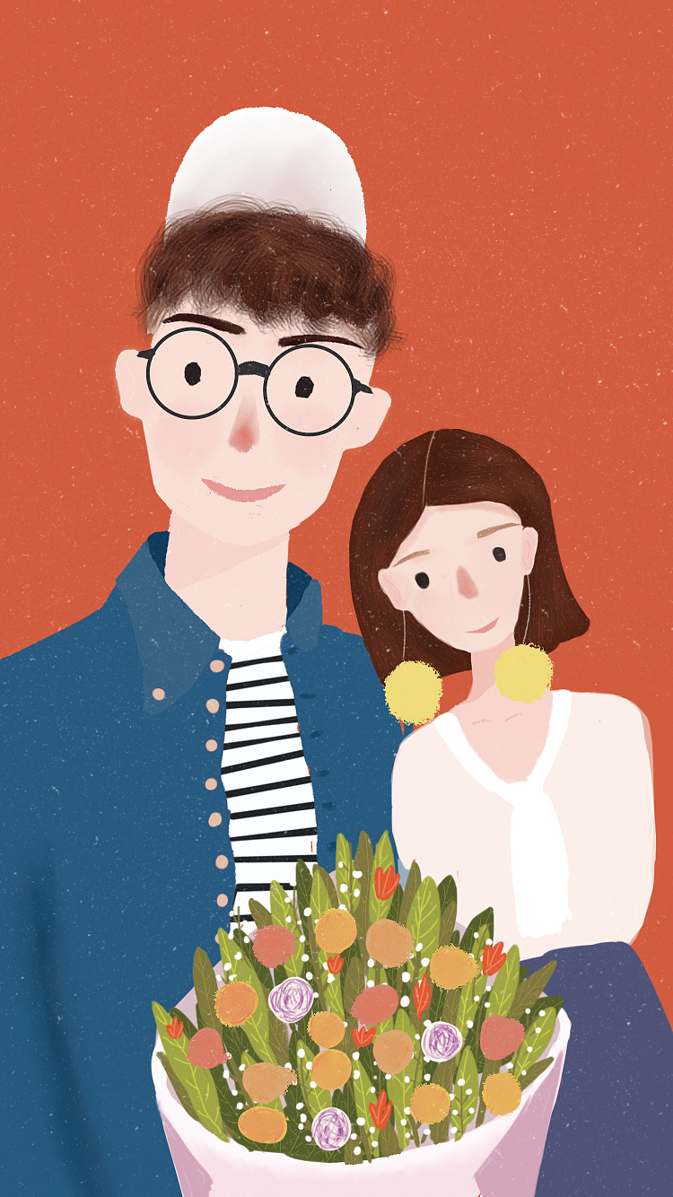 情侣（图ZMTMyOTA1ODYw） - 创作习作 - 站酷设计师任小呆01原创素材 - 站酷ZCOOL