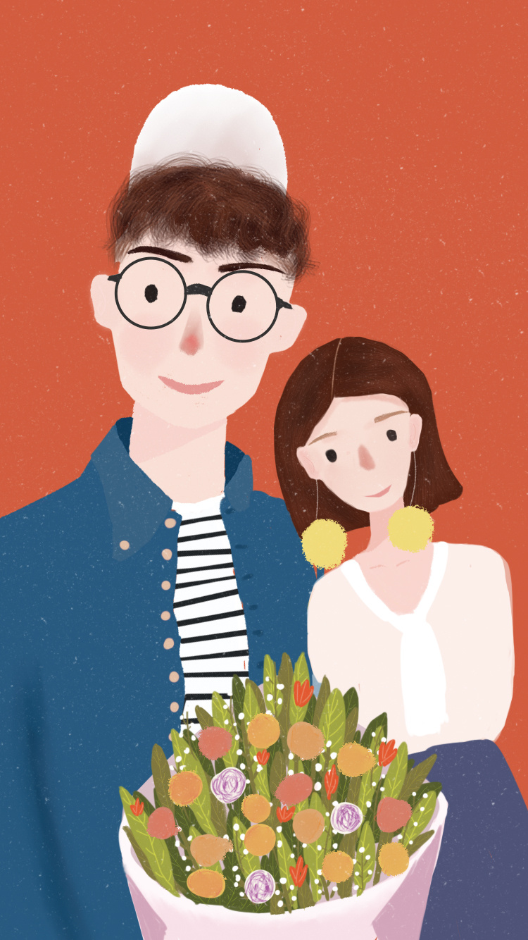 情侣|插画|插画习作|任卿娟 - 原创作品 - 站酷 (zcool)