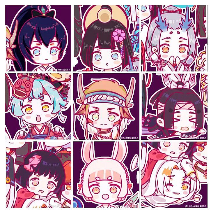 阴阳师周年庆头像【自设】