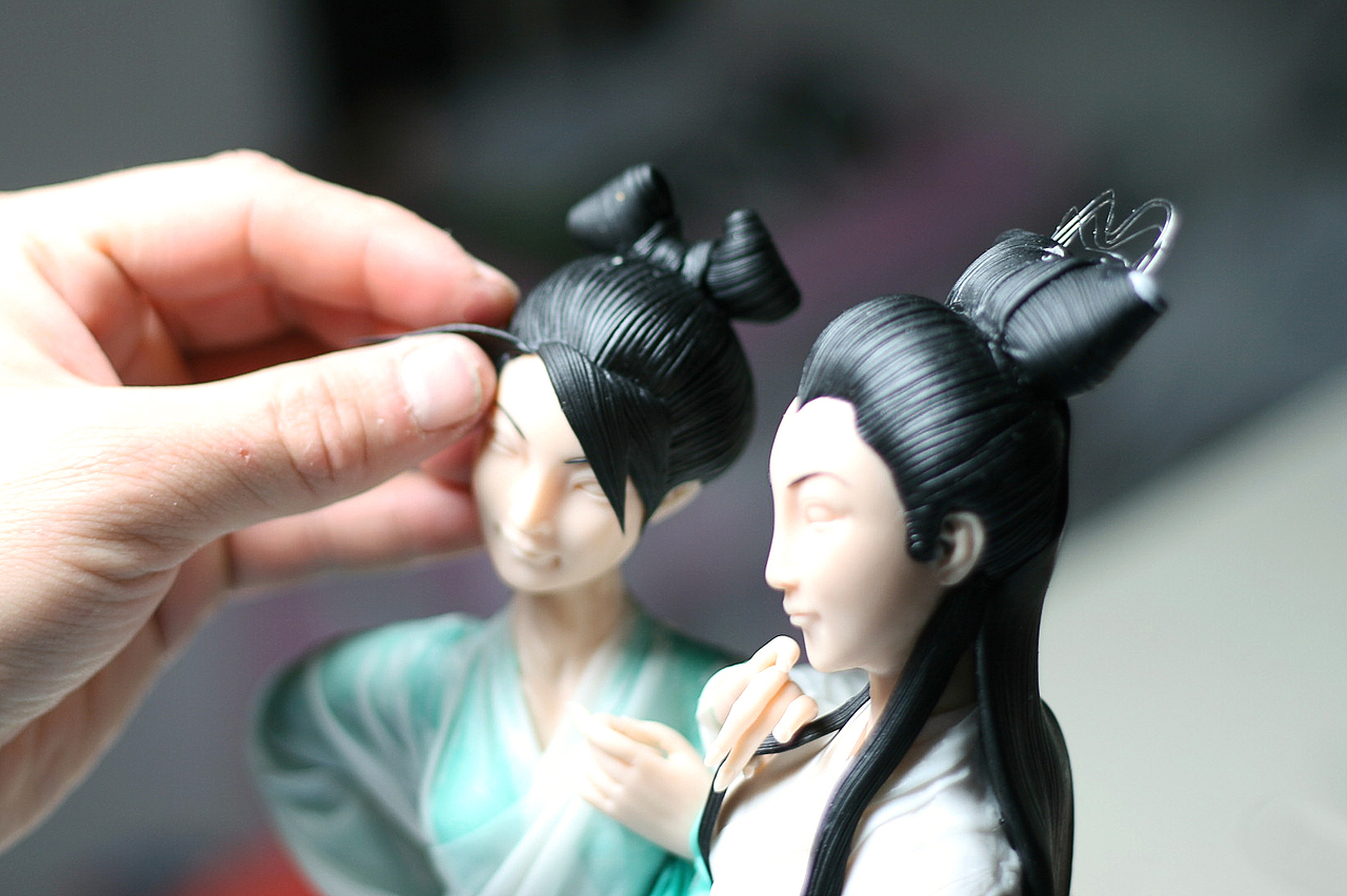 美食美图之——大白小青（面人也可以姐妹情深）（图ZMjc2MzEyMDg=） - 手办/模玩 - 站酷设计师糖王周毅原创素材 - 站酷ZCOOL